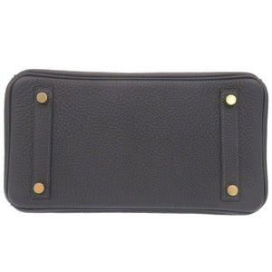 未使用品 エルメス バーキン25 トゴ キャバン ゴールド金具 W刻印 ハンドバッグ 1240【中古】HERMES