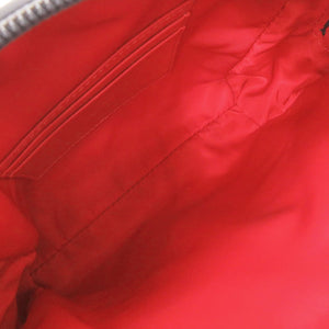 新品同様 クリスチャンルブタン ZIP N FLAP キャンバス レザー グレー ショルダーバッグ 1293【中古】Christian Louboutin
