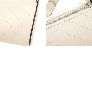 新品同様 グッチ ブロンディ 760170 レザー ホワイト ワンショルダー ショルダーバッグ 1305【中古】GUCCI