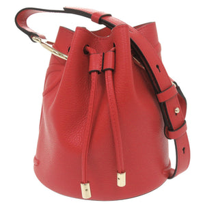 新品同様 クリスチャンルブタン BY MY SIDE バイマイサイド バケットバッグ レザー レッド ショルダーバッグ 赤 1424【中古】Christian Louboutin