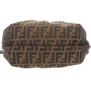 美品 フェンディ ミニ スパイバッグ レザー ブラウン ハンドバッグ 茶 1440【中古】FENDI
