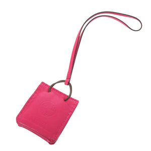 美品 エルメス サックオランジュ アニョーミロ ローズメキシコ バッグチャーム 1446 【中古】 HERMES
