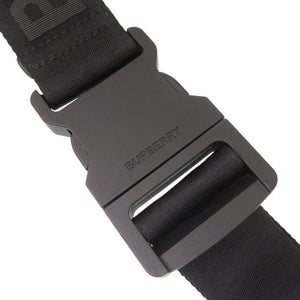 バーバリー ボディバッグ ブラック ウエストバッグ 黒 1449【中古】BURBERRY