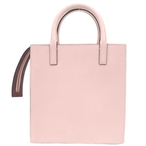 美品 ヴァレンティノ ガラヴァーニ Vロゴ ウォーク スモール レザー ピンク 2WAY ハンドバッグ ショルダーバッグ 1453【中古】Valentino Garavani