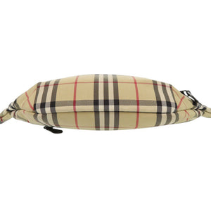 美品 バーバリー ノバチェック 8084114 ナイロン ベージュ ウエストバッグ ボディバッグ 1477【中古】BURBERRY メンズ