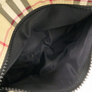 美品 バーバリー ノバチェック 8084114 ナイロン ベージュ ウエストバッグ ボディバッグ 1477【中古】BURBERRY メンズ