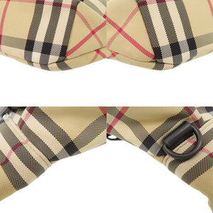 美品 バーバリー ノバチェック 8084114 ナイロン ベージュ ウエストバッグ ボディバッグ 1477【中古】BURBERRY メンズ