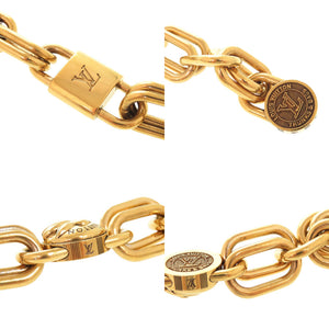 美品 ルイ ヴィトン アニマル チェーンベルト M03173 メタル ゴールド バッグチャーム LV 1481【中古】LOUIS VUITTON