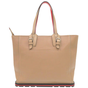 美品 クリスチャンルブタン KABIKER カバイカー レザー ベージュ トートバッグ 1484【中古】Christian Louboutin
