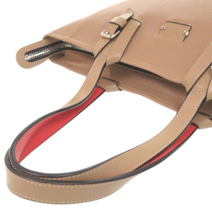 美品 クリスチャンルブタン KABIKER カバイカー レザー ベージュ トートバッグ 1484【中古】Christian Louboutin