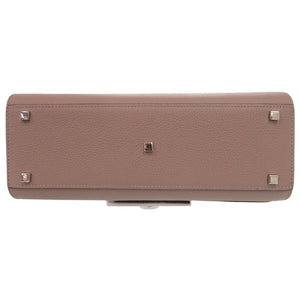 新品同様 モワナ 2WAY レジェンヌMM レザー ベージュ ハンドバッグ 1499【中古】MOYNAT