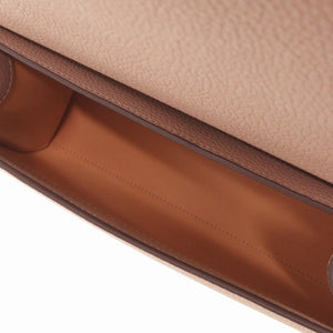 新品同様 モワナ 2WAY レジェンヌMM レザー ベージュ ハンドバッグ 1499【中古】MOYNAT