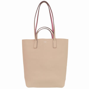 美品 モワナ 2WAY クワトロ リバーシブル 241-003-495-8785 レザー ピンク トートバッグ 1501【中古】MOYNAT