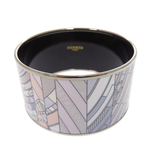 新品同様 エルメス エマイユ TGM バングル メタル ブルー 1520【中古】HERMES