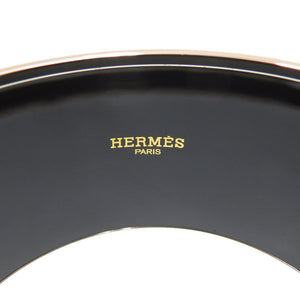新品同様 エルメス エマイユ TGM バングル メタル ブルー 1520【中古】HERMES