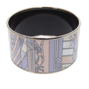新品同様 エルメス エマイユ TGM バングル メタル ブルー 1520【中古】HERMES