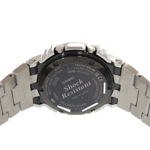 未使用 カシオ G-SHOCK フルメタル GMW-B5000D-2JF ブラック 黒文字盤 ブルー SS メタル タフソーラー 腕時計 1530【中古】CASIO