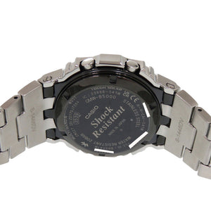 未使用 カシオ G-SHOCK フルメタル GMW-B5000PC-1JF SS メタル ブラック ブルー タフソーラー 腕時計 1531【中古】CASIO