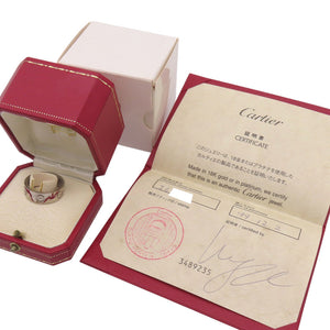 新品同様 カルティエ アストロラブ 750WG リング 指輪 K18WG ホワイトゴールド #59 ジュエリー 1546【中古】CARTIER