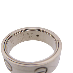 新品同様 カルティエ アストロラブ 750WG リング 指輪 K18WG ホワイトゴールド #59 ジュエリー 1546【中古】CARTIER