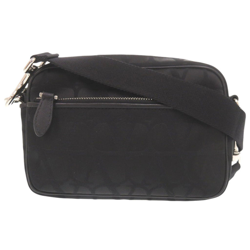 美品 ヴァレンティノ ガラヴァーニ × アンダーカバー ナイロン ブラック ショルダーバッグ 黒 1603【中古】Valentino Garavani