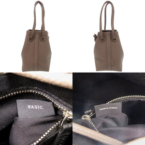 vasic bond mini VC3511113 0001 1123 ハンドバッグ レザー グレージュ 1620【中古】vasic