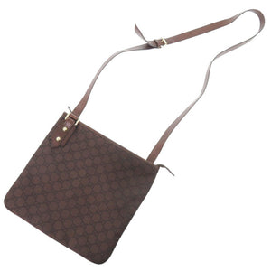 美品 グッチ 257246 GGスプリーム ブラウン ショルダーバッグ 茶 1624【中古】GUCCI