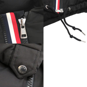美品 モンクレール CHARNIER シャル二エ ダウン フェザー サイズ3 ブラック ダウンジャケット 黒 1651【中古】MONCLER メンズ