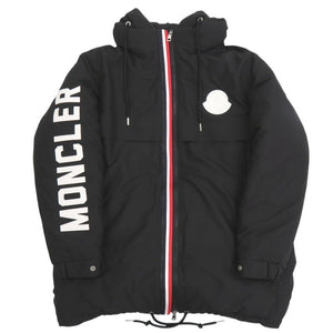 美品 モンクレール CHARNIER シャル二エ ダウン フェザー サイズ3 ブラック ダウンジャケット 黒 1651【中古】MONCLER メンズ