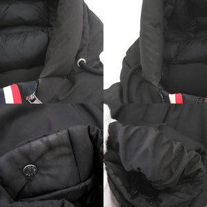 美品 モンクレール CHARNIER シャル二エ ダウン フェザー サイズ3 ブラック ダウンジャケット 黒 1651【中古】MONCLER メンズ
