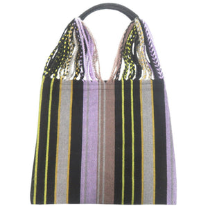 マルニ ハンモックバッグ ロゴ ブラック トートバッグ 黒 1654【中古】MARNI