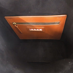 美品 マルニ スモールホーボー SHMP0111U0 レザー ブラウン ショルダーバッグ 茶 1659 【中古】 MARNI