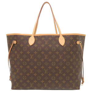 新品同様 ルイ ヴィトン ネヴァーフルGM ポーチ付 モノグラム M40990 トートバッグ LV 1668【中古】LOUIS VUITTON