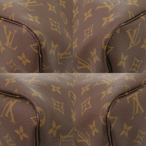 新品同様 ルイ ヴィトン ネヴァーフルGM ポーチ付 モノグラム M40990 トートバッグ LV 1668【中古】LOUIS VUITTON