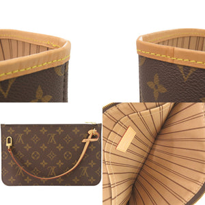 新品同様 ルイ ヴィトン ネヴァーフルGM ポーチ付 モノグラム M40990 トートバッグ LV 1668【中古】LOUIS VUITTON