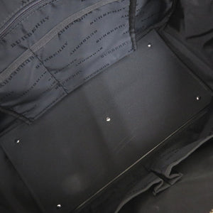 美品 バーバリー ノバチェック 2WAY キャンバス/レザー ベージュ ボストンバッグ 1673【中古】BURBERRY