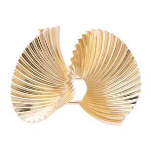 新品同様 ティファニー K14YG アンティーク ブローチ イエローゴールド ジュエリー 0862【中古】TIFFANY&Co.