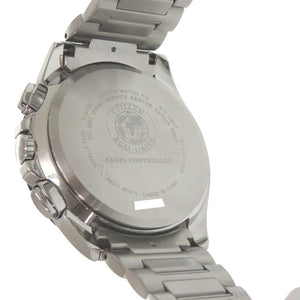 美品 シチズン シチズン コレクション CB5847-90E SS ブラック ソーラー電波 エコドライブ 腕時計 黒 0048【中古】CITIZEN