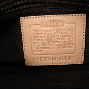 新品同様 コーチ シグネチャー 8K01 キャンバス/レザー ベージュ ショルダーバッグ 0664【中古】COACH