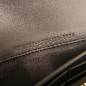 新品同様 フェンディ ピーカブー 8M0377 レザー ネイビー 長財布 二つ折り長財布 0953【中古】FENDI