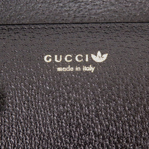 未使用品 グッチ × アディダス 621892 レザー ホワイト チェーンショルダーバッグ 0936【中古】GUCCI