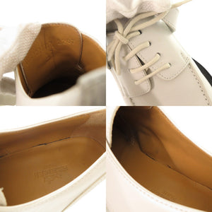 新品同様 エルメス ダービー ファースト ケリー金具 サイズ35 レザー ベージュ グレーズ ローファー 靴 0700【中古】HERMES