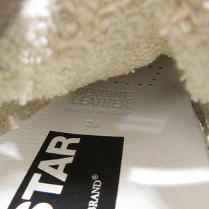 未使用品 ゴールデングース スーパースター G32WS590.E69 サイズ36 レザー ゴールド スニーカー 1662【中古】GOLDEN GOOSE