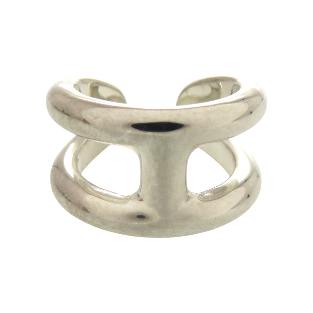 新品同様 エルメス オスモズ PM 25X016973 シルバー925 約12.5号 シルバー リング 指輪 0581【中古】HERMES