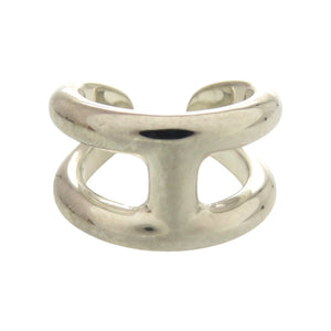 新品同様 エルメス オスモズ PM 25X016973 シルバー925 約12.5号 シルバー リング 指輪 0581【中古】HERMES