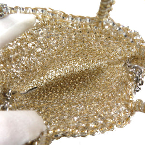 新品同様 アンテプリマ スタンダード ミニアトゥーラ PVC シルバーゴールド チェーンショルダーバッグ 1472【中古】ANTEPRIMA