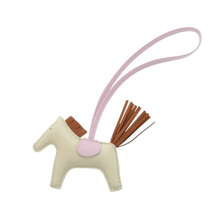 新品同様 エルメス ロデオPM チャーム  アニョーミロ クレ/ゴールド/モーヴペール U刻印(2022年製) 1491【中古】HERMES