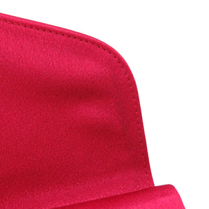 新品同様 イヴ サンローラン ヴィンテージ サテン ストーン レッド クラッチバッグ 赤 1955【中古】YVES SAINT LAURENT