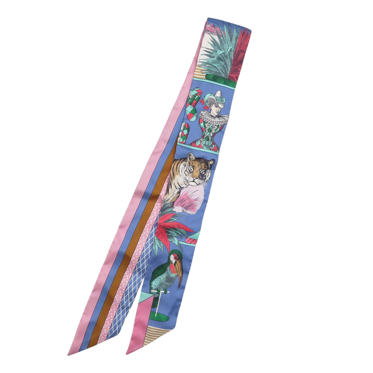 未使用 エルメス ツイリー GRAND THEATRE NOUVEAU シルク スカーフ 1134【中古】HERMES