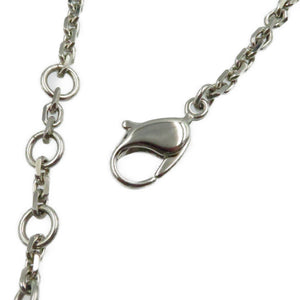 美品 ルイ ヴィトン ソトワールヴェール アンクルージョン M65544 ブルー シルバー金具 ストーン ネックレス アクセサリー 0219 【中古】 LOUIS VUITTON